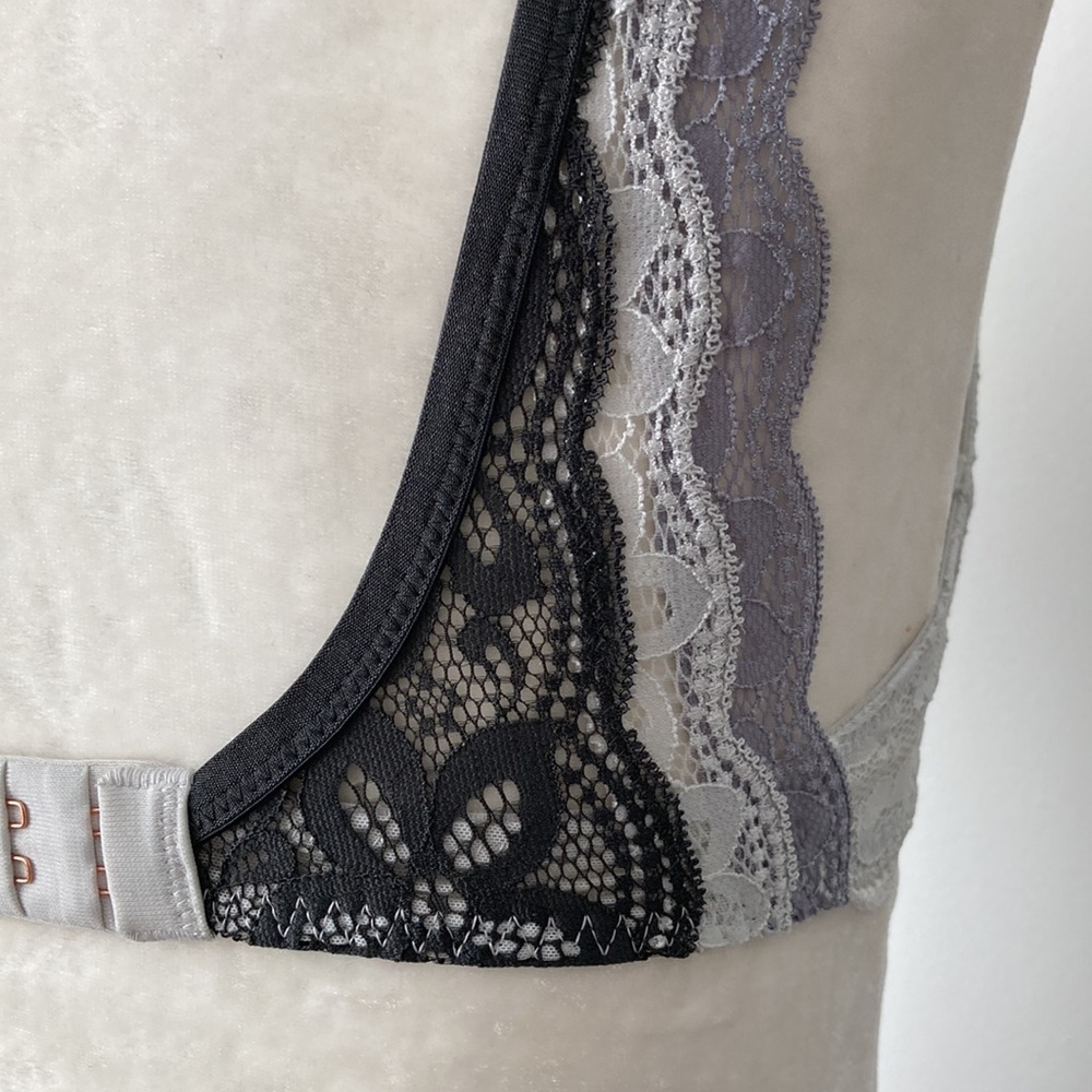 Aerie Happy All Over Lace Demi Bra - Picture 6 of 10